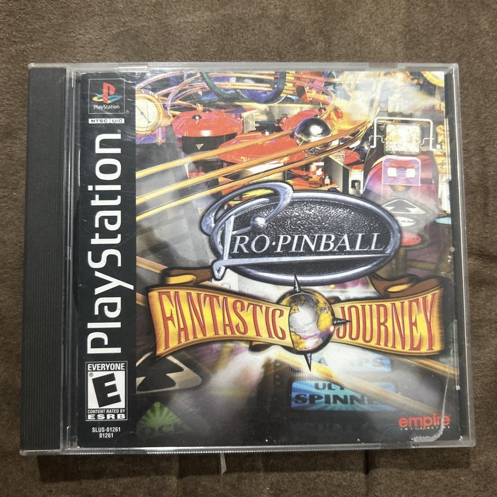 Pro Pinball: Fantastic Journey (PlayStation 1 PS1) CIB COMPLETE & TESTED